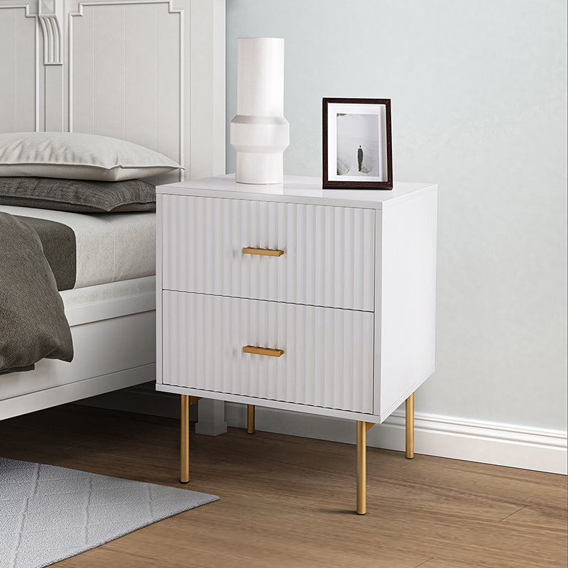 Nahuel Modern Nightstand With Two Drawers(Optional Types)