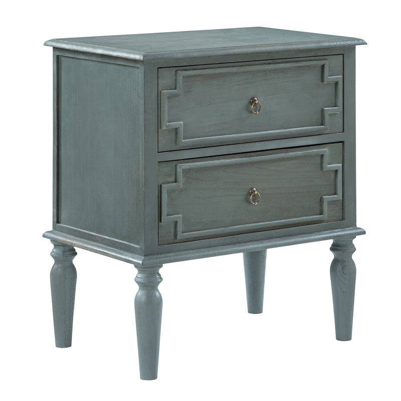 Joah 28Tall Farmhouse 2-Drawer Nightstand with Built-in Charging(Optional Types)