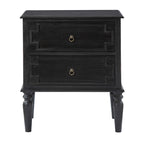 Joah 28Tall Farmhouse 2-Drawer Nightstand with Built-in Charging(Optional Types)