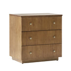 Camille Solid Wood Nightstand with Drawers