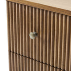 Camille Solid Wood Nightstand with Drawers