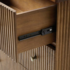 Camille Solid Wood Nightstand with Drawers