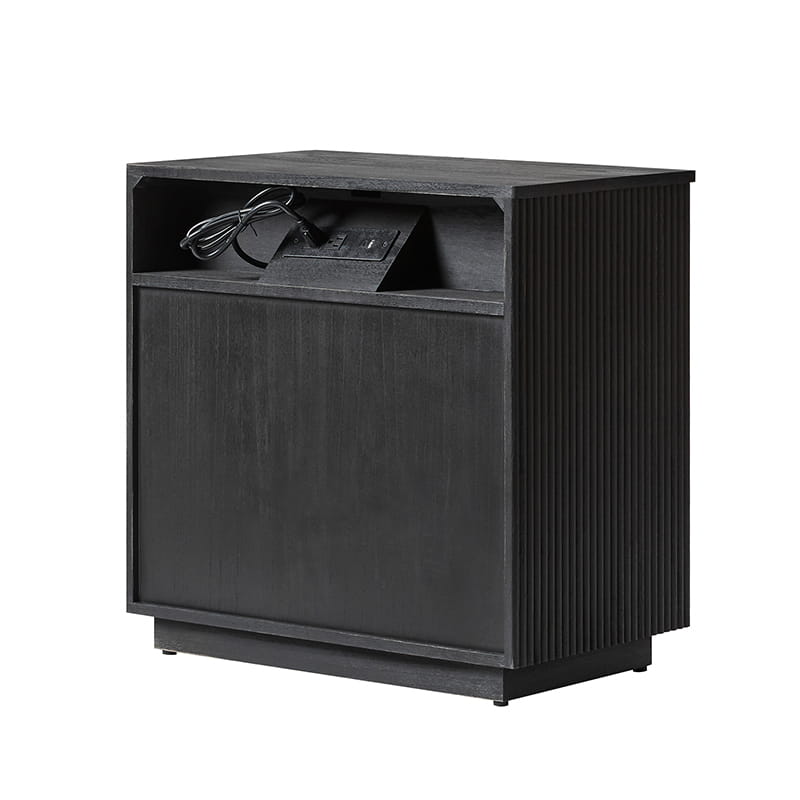 Camille Solid Wood Nightstand with Drawers