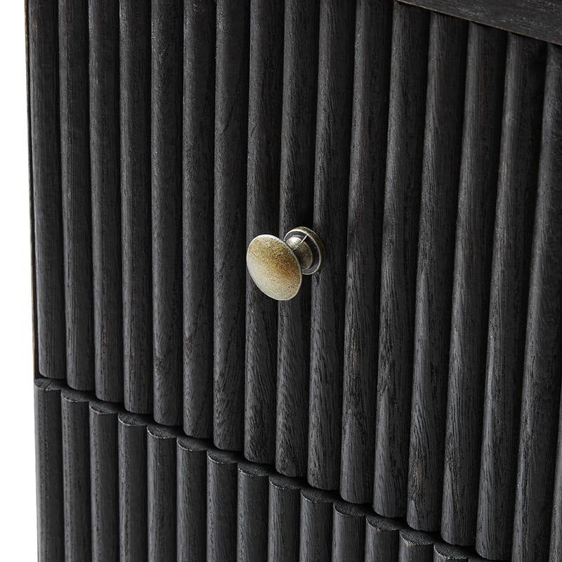 Camille Solid Wood Nightstand with Drawers