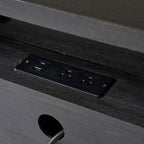 Jules Classic Solid Wood 3-Drawer Nightstand with USB Ports