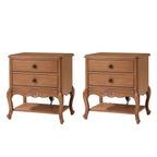 Nina Traditional Modern Exquisite Fully Assembled Nightstand with Hidden Drawer(Optional Types)