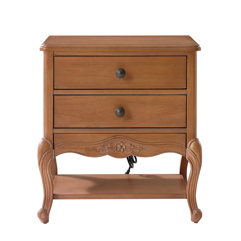Nina Traditional Modern Exquisite Fully Assembled Nightstand with Hidden Drawer(Optional Types)