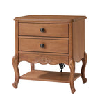 Nina Traditional Modern Exquisite Fully Assembled Nightstand with Hidden Drawer(Optional Types)