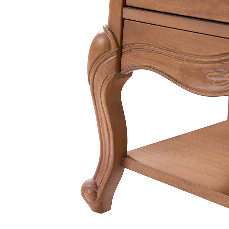 Nina Traditional Modern Exquisite Fully Assembled Nightstand with Hidden Drawer(Optional Types)