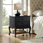 Nina Traditional Modern Exquisite Fully Assembled Nightstand with Hidden Drawer(Optional Types)