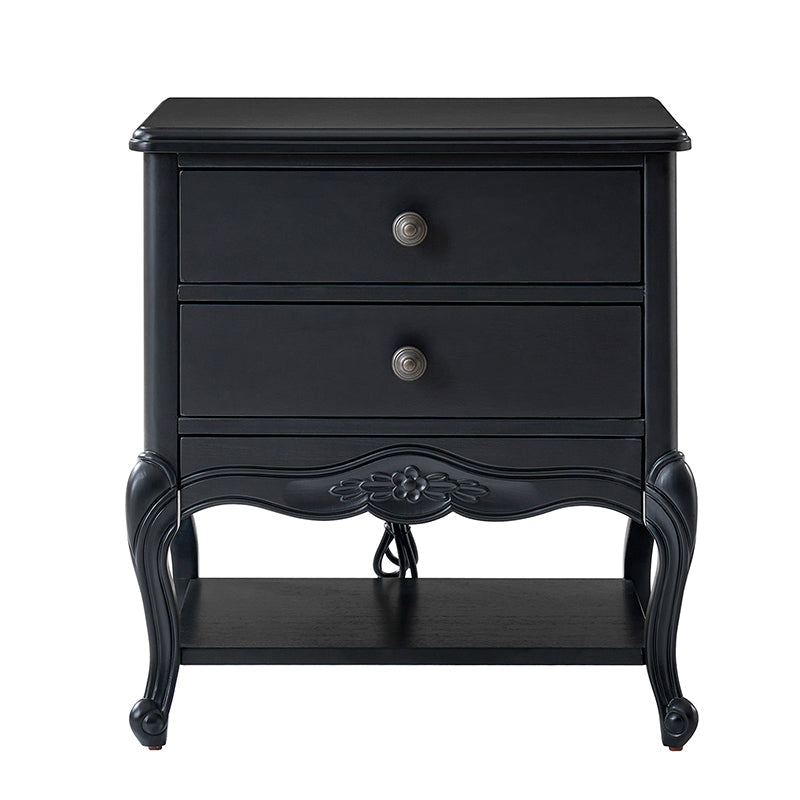 Nina Traditional Modern Exquisite Fully Assembled Nightstand with Hidden Drawer(Optional Types)