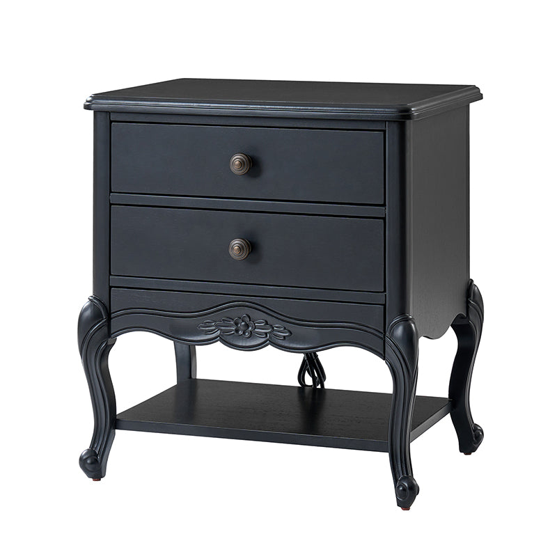 Nina Traditional Modern Exquisite Fully Assembled Nightstand with Hidden Drawer(Optional Types)