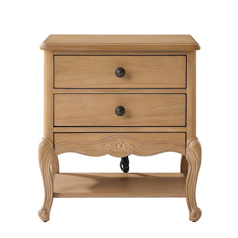 Nina Traditional Modern Exquisite Fully Assembled Nightstand with Hidden Drawer(Optional Types)