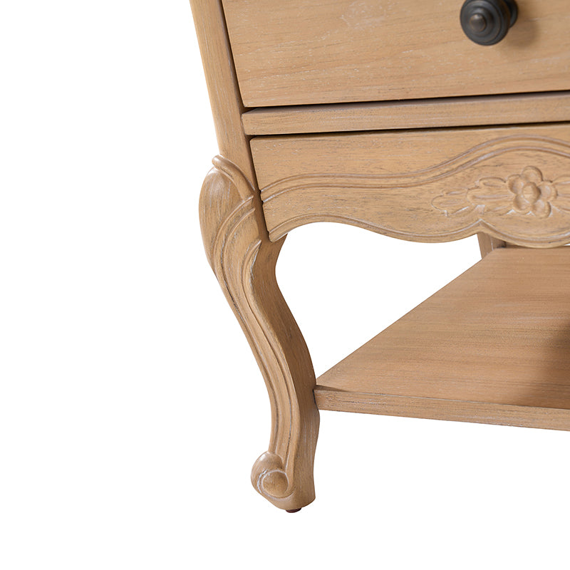 Nina Traditional Modern Exquisite Fully Assembled Nightstand with Hidden Drawer(Optional Types)
