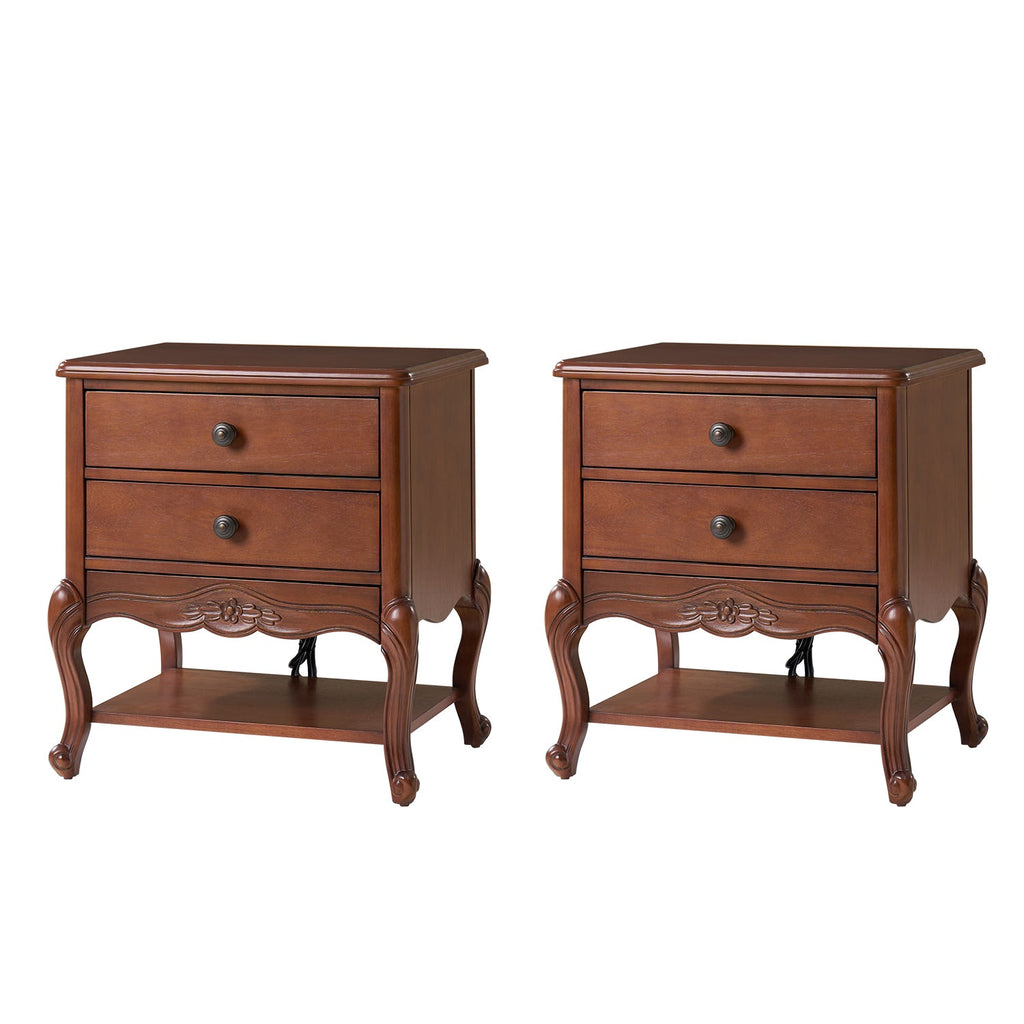 Nina Traditional Modern Exquisite Fully Assembled Nightstand with Hidden Drawer(Optional Types)