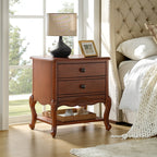 Nina Traditional Modern Exquisite Fully Assembled Nightstand with Hidden Drawer(Optional Types)