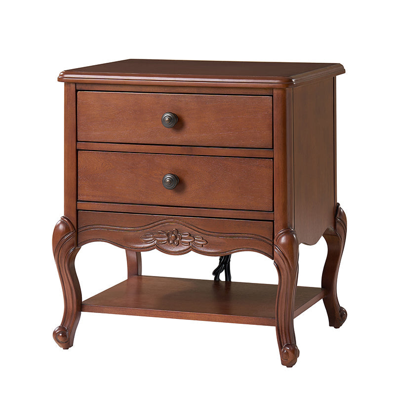 Nina Traditional Modern Exquisite Fully Assembled Nightstand with Hidden Drawer(Optional Types)
