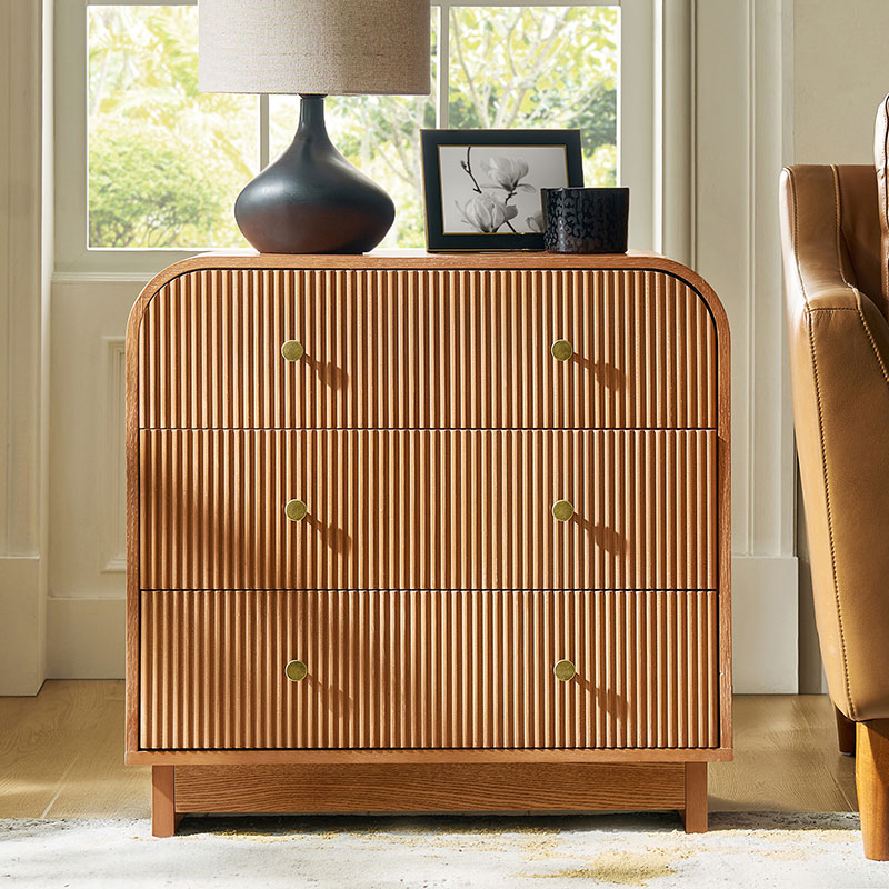 Albert Yanick 27 Tall 3-Drawer Nightstand