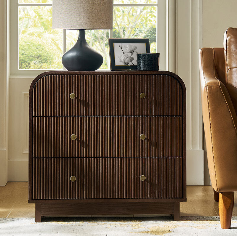 Albert Yanick 27 Tall 3-Drawer Nightstand