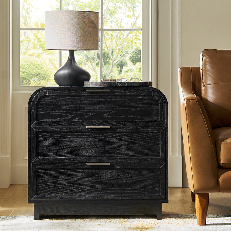 Albert Yanick 3-Drawer Nightstand