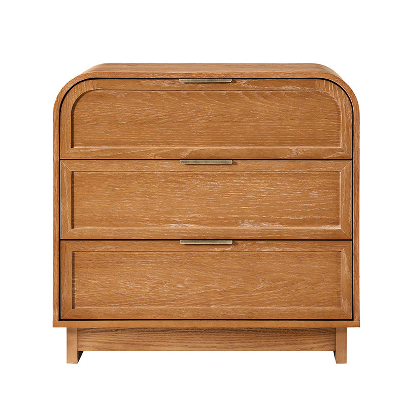 Albert Yanick 3-Drawer Nightstand