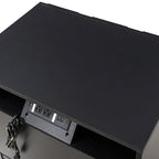 Kamu 2 - Drawer Nightstand Chest with Built-in Outlets(Optional Types)