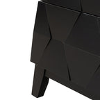 Kamu 2 - Drawer Nightstand Chest with Built-in Outlets(Optional Types)