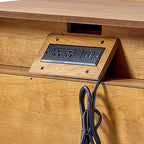 Kamu 2 - Drawer Nightstand Chest with Built-in Outlets(Optional Types)