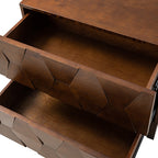 Kamu 2 - Drawer Nightstand Chest with Built-in Outlets(Optional Types)