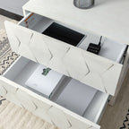 Kamu 2 - Drawer Nightstand Chest with Built-in Outlets(Optional Types)