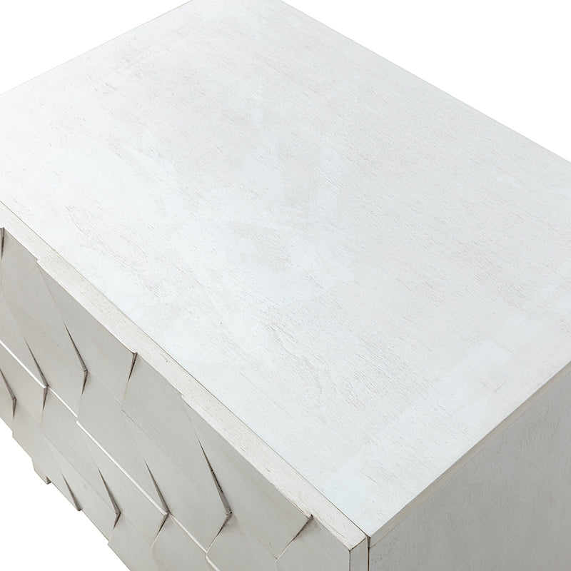 Kamu 2 - Drawer Nightstand Chest with Built-in Outlets(Optional Types)