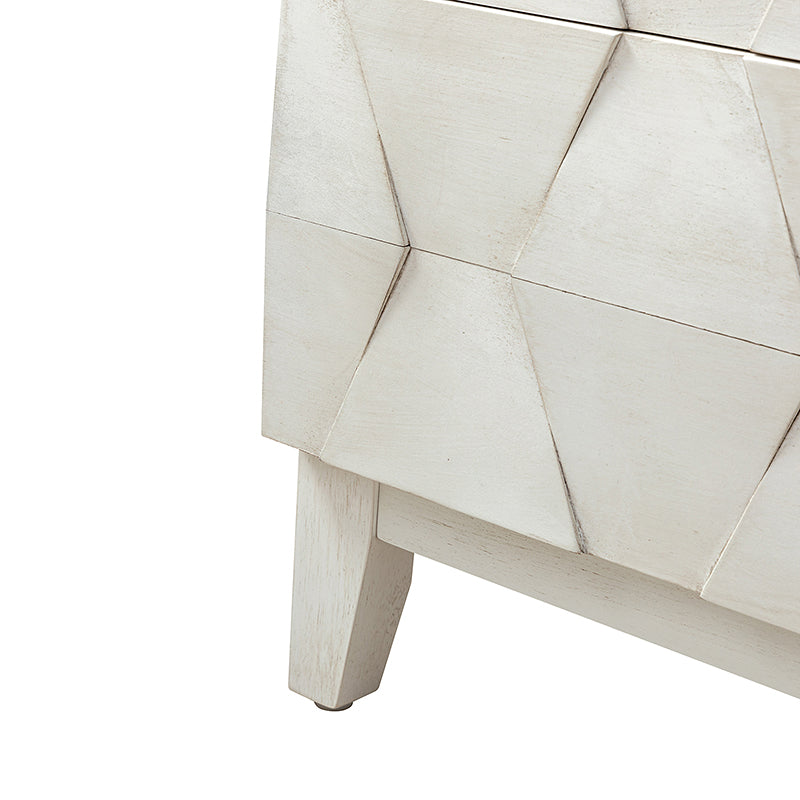 Kamu 2 - Drawer Nightstand Chest with Built-in Outlets(Optional Types)