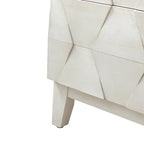 Kamu 2 - Drawer Nightstand Chest with Built-in Outlets(Optional Types)