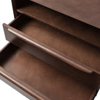 Lilian 2 - Drawer Mid Century Nightstand with Built-in Outlets(Optional Types)