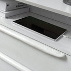 Lilian 2 - Drawer Mid Century Nightstand with Built-in Outlets(Optional Types)