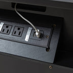 Grace 2 - Drawer Nightstand Chest with Built-in Outlets