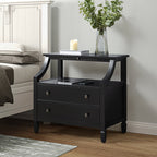 Grace 2 - Drawer Nightstand Chest with Built-in Outlets