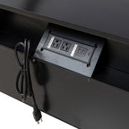 Grace 2 - Drawer Nightstand Chest with Built-in Outlets