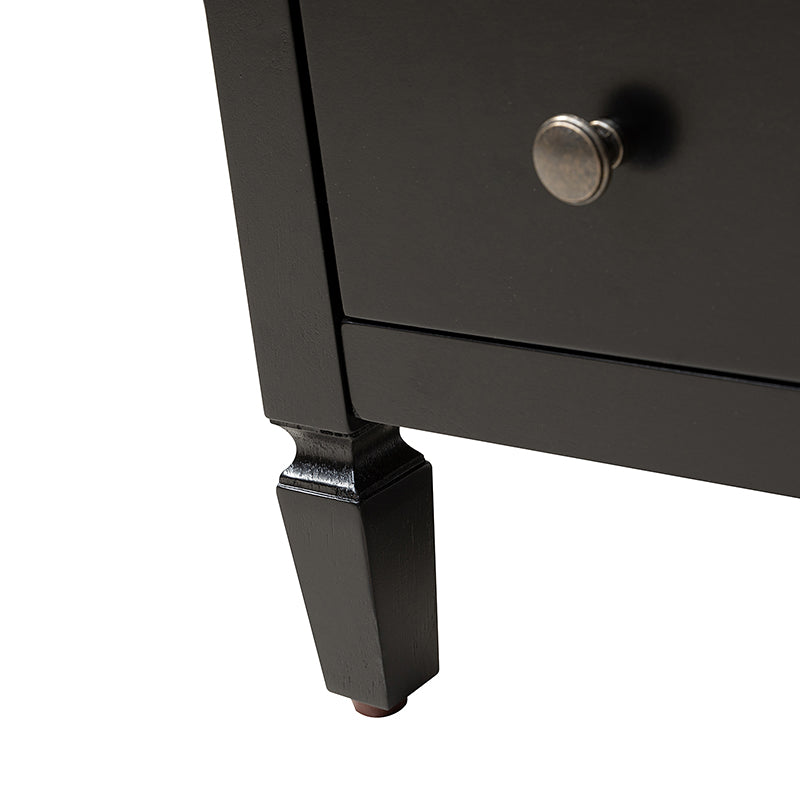 Grace 2 - Drawer Nightstand Chest with Built-in Outlets