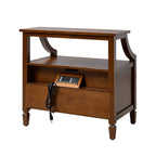 Grace 2 - Drawer Nightstand Chest with Built-in Outlets