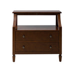 Grace 2 - Drawer Nightstand Chest with Built-in Outlets