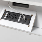 Grace 2 - Drawer Nightstand Chest with Built-in Outlets