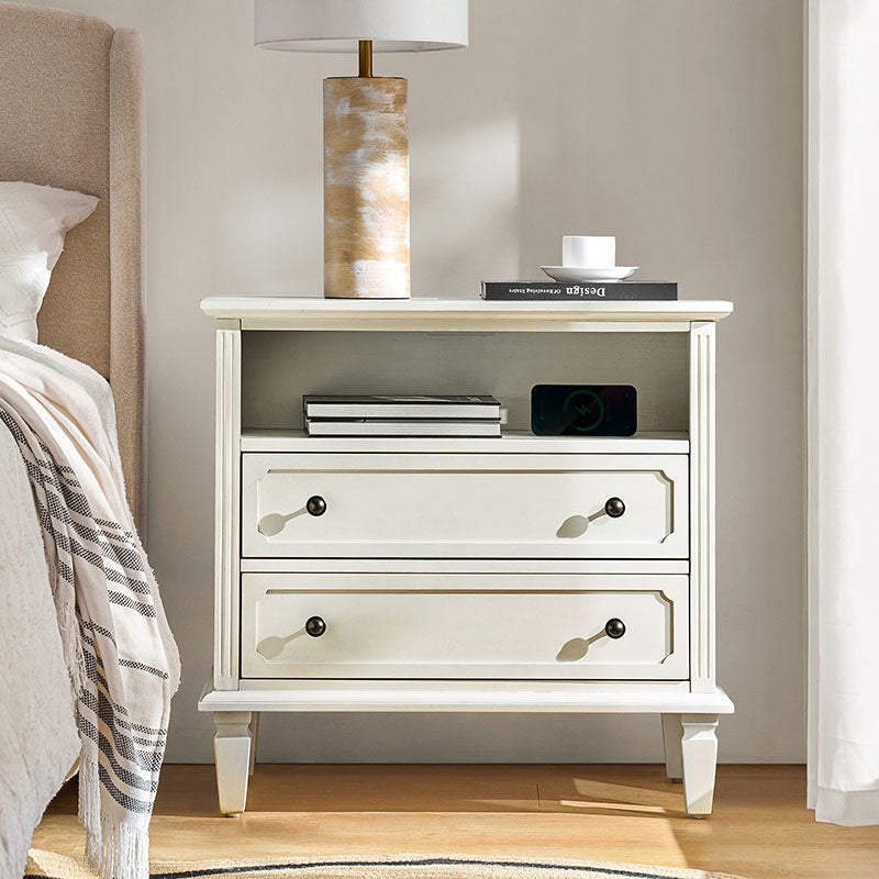 Galatea 2 - Drawer Solid Wood Nightstand Chest(Optional Types)
