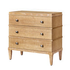 Lorenz Transitional 3-Drawer Nightstand with Charging Station(Optional Types)