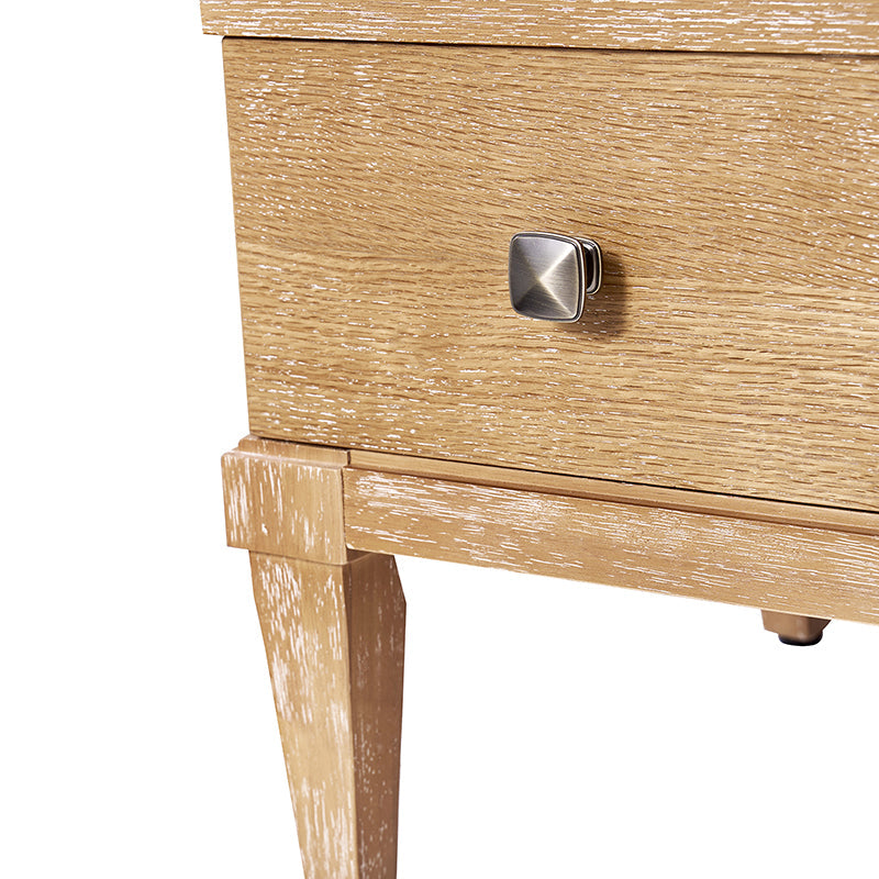 Lorenz Transitional 3-Drawer Nightstand with Charging Station(Optional Types)