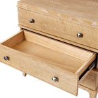 Lorenz Transitional 3-Drawer Nightstand with Charging Station(Optional Types)