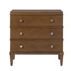 Lorenz Transitional 3-Drawer Nightstand with Charging Station(Optional Types)