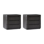 Yolanda Large 3-Drawer Nightstand with Hidden Storage(Optional Types)