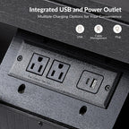 Yolanda Large 3-Drawer Nightstand with Hidden Storage(Optional Types)