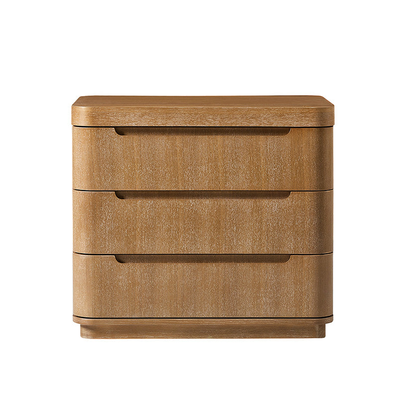 Yolanda Large 3-Drawer Nightstand with Hidden Storage(Optional Types)